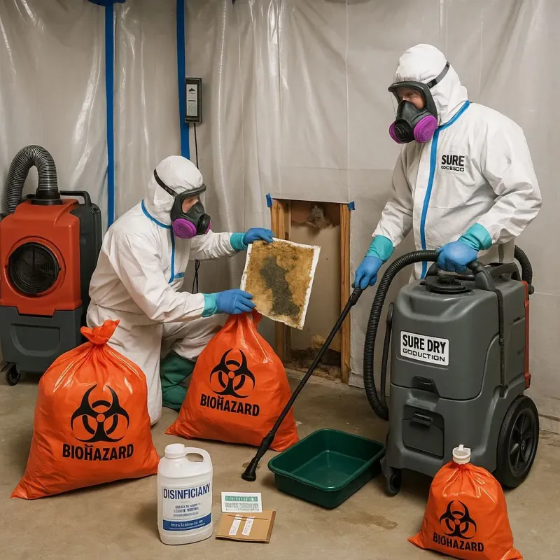 Contaminated Water Handling Protocols process in Bonita, CA