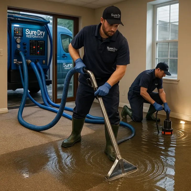 Water Extraction and Removal process in Bonita, CA